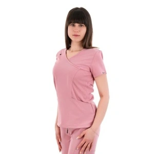 Costum medical Justina dama - roz