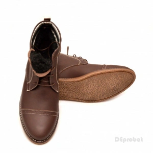 Ghete barbati piele naturala Maro casual-elegante cu siret