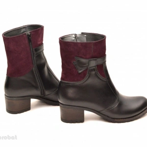 Ghete dama casual-elegante din piele naturala