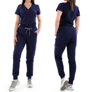 Pantaloni tip jogger bluemarin - Ricci