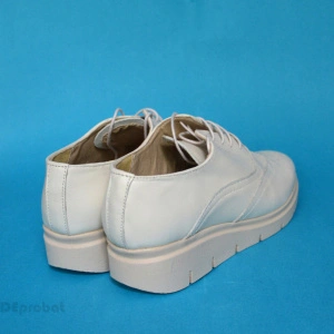 Pantofi dama bej nude casual-eleganti din piele naturala