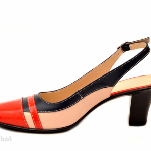 Pantofi dama eleganti din piele naturala cu toc de 7 cm