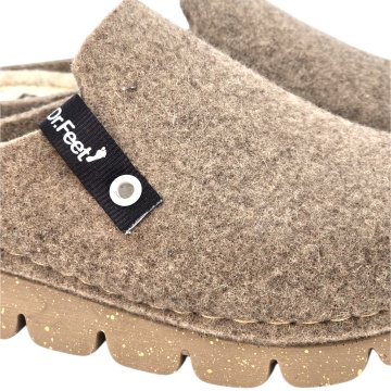 Papuci de casa Dr Feet 1107 bej - dama