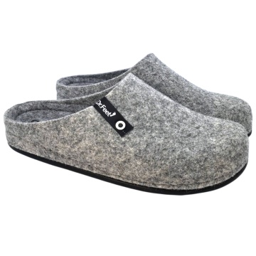 Papuci de casa Dr Feet 601 gri - barbati
