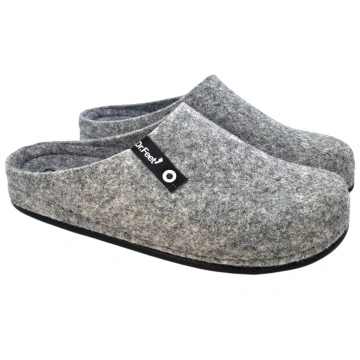 Papuci de casa Dr Feet 601 gri - barbati