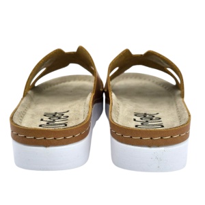 Papuci Dr Feet 9000 maro deschis - dama