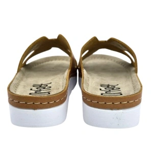 Papuci Dr Feet 9000 maro deschis - dama