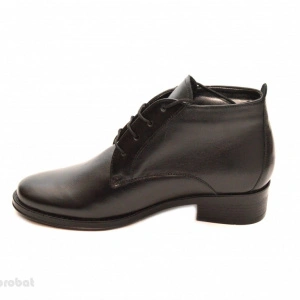 Ghete elegante dama piele naturala Negre