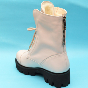 Bocanci Albi dama piele naturala sport-casual