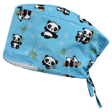 Boneta albastra cu panda