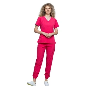 Costum medical Eva dama - ciclam