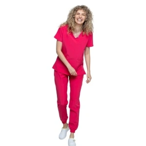 Costum medical Eva dama - ciclam