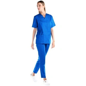 Costum medical PREMIUM unisex - albastru marin