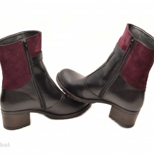 Ghete dama casual-elegante din piele naturala