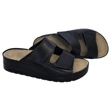 Papuci Doss 514 negru - dama - pentru picior cu monturi