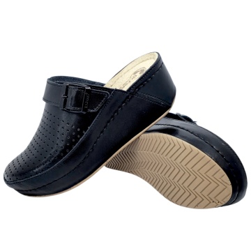 Saboti Dr Feet 3021 negru - dama