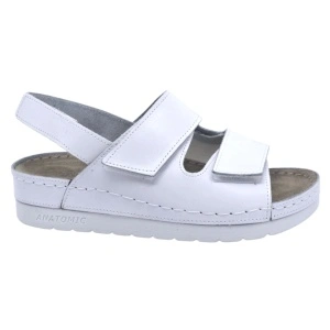 Sandale Doss 518 alb - dama - pentru picior cu monturi