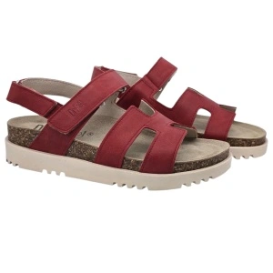 Sandale Dr Feet 16015 rosu - dama