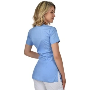 Bluza medicala albastra Ines