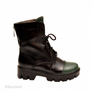 Bocanci dama piele naturala sport-casual deprobat