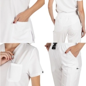 Costum medical Bella - alb