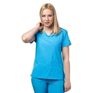 Costum medical Eva dama - ocean blue