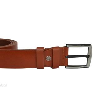 Curea piele naturala maro (latime 4,2 cm) - Curea maro piele naturala