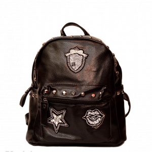Geanta dama Good Mood - Rucsac negru dama cod 7174N - Img 2