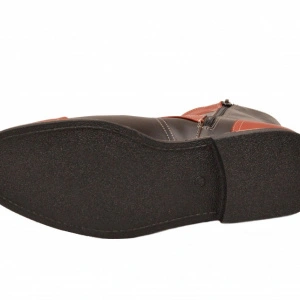 Ghete barbati piele naturala Maro casual-elegante cu fermoar