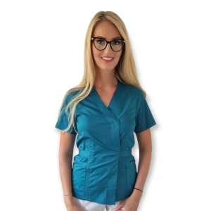 Halat tip kimono - pacific blue