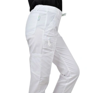 Pantaloni Dante albi de dama