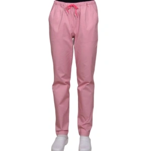 Pantaloni roz perla unisex - strech
