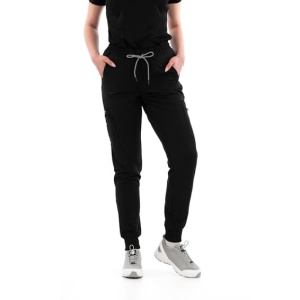 Pantaloni tip jogger negru - Ricci