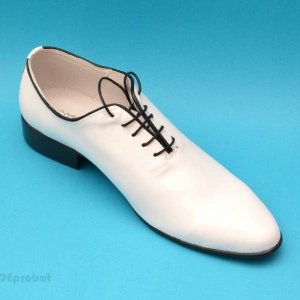 Pantofi albi barbati piele naturala casual-eleganti