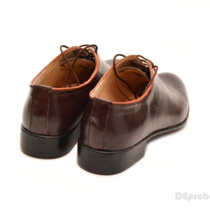 Pantofi barbati piele naturala maro casual-eleganti