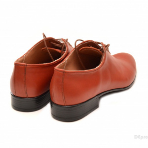Pantofi barbati piele naturala maro deschis casual-eleganti