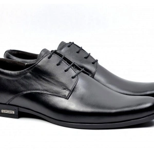 Pantofi barbati piele naturala negri casual-eleganti cod P128 - Editia Elegance