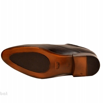 Pantofi barbati piele naturala negri casual-eleganti 