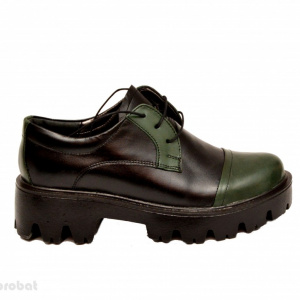 Pantofi dama lucrati manual din piele naturala cod P151 - Img 2