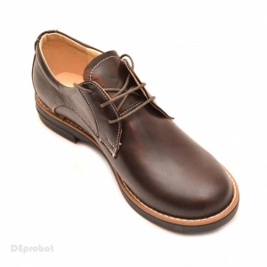 Pantofi dama maro casual-eleganti din piele naturala 
