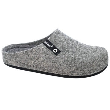 Papuci de casa Dr Feet 601 gri - barbati