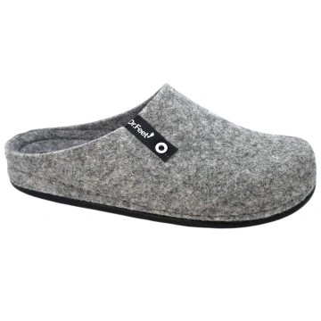 Papuci de casa Dr Feet 601 gri - barbati