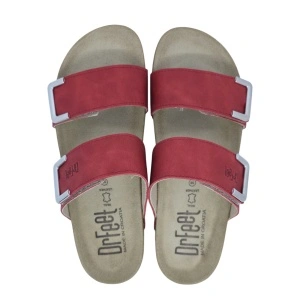 Papuci Dr Feet 16016 rosu - dama