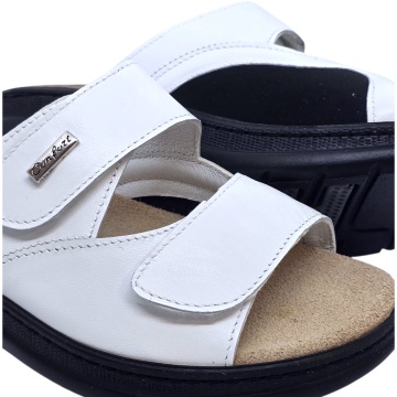 Papuci Dr Feet 5012 alb - dama - cu taloneta detasabila