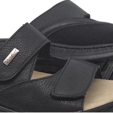 Papuci Dr Feet 5012 negru - dama - cu taloneta detasabila