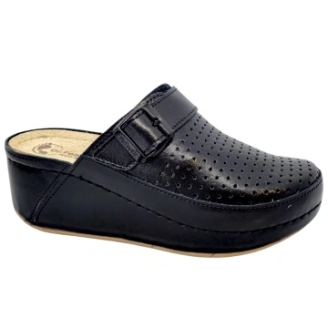 Saboti Dr Feet 3021 negru - dama