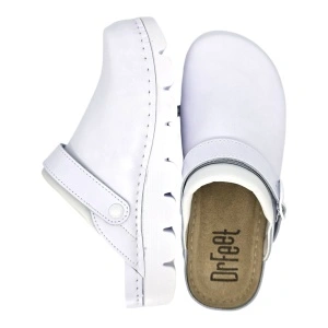 Saboti medicali Dr Feet 9010 alb - dama