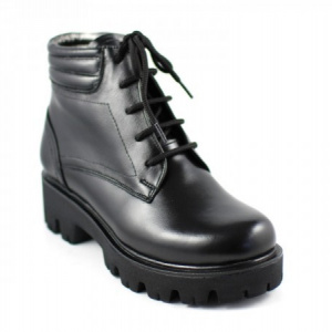 Bocanci dama piele naturala Negri sport-casual