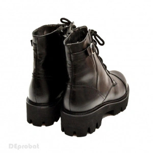 Bocanci dama piele naturala Negri sport-casual