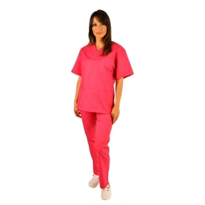 Costum medical fucsia - unisex